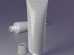 tube model packing Modello 3D