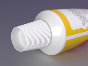 tube model packing Modello 3D