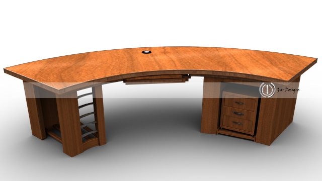 computer table Modèle 3D .c4d .max .obj .3ds .fbx .stl .blend 