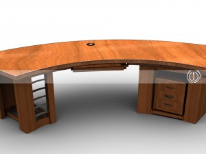 computer table Model 3D