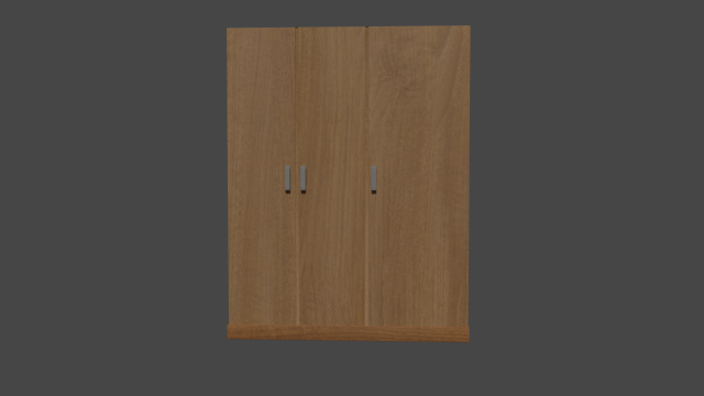 closet 3D Model .c4d .max .obj .3ds .fbx .stl .blend 