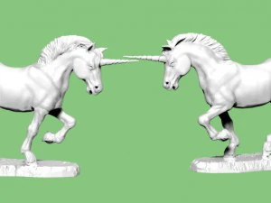 unicorn 3D Print Model