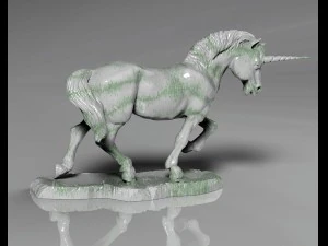 unicorn 3D Print Model