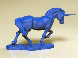 unicorn 3D Print Model