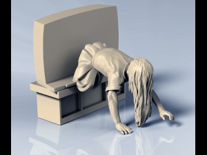 the ring iphone holder 3D Print Model