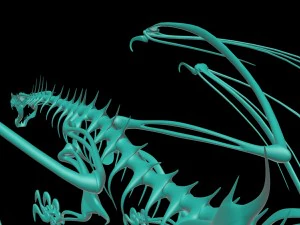 дракон 3D Модель