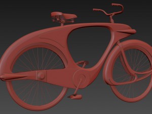 vintage ben bowden spacelander bike 3D Модель