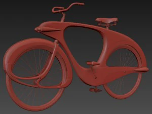vintage ben bowden spacelander bike 3D Model