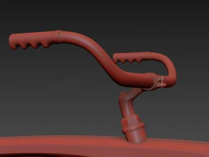 vintage ben bowden spacelander bike 3D Model