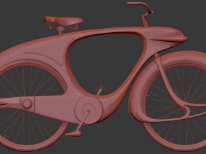 vintage ben bowden spacelander bike 3D Модель