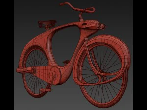 vintage ben bowden spacelander bike 3D Model