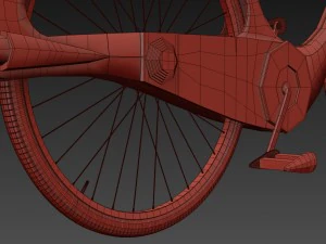 vintage ben bowden spacelander bike 3D Model