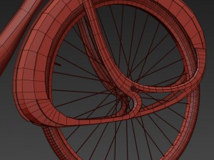 vintage ben bowden spacelander bike 3D Модель