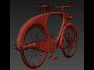 vintage ben bowden spacelander bike 3D Model