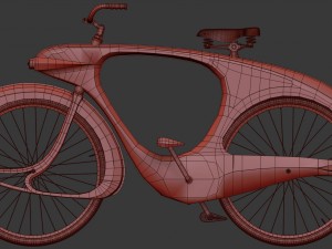 vintage ben bowden spacelander bike 3D Модель