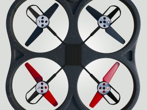 quadrocopter 3D-Modell