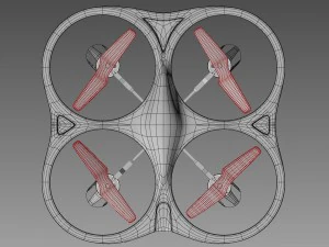 quadrocopter 3D Model