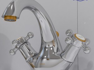 tap grohe sinfonia 21012 ig0 Modèle 3D