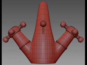 tap grohe sinfonia 21012 ig0 Modèle 3D