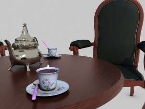 tea time 3D Model