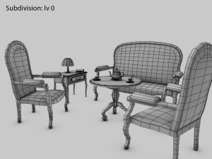 tea time 3D Model