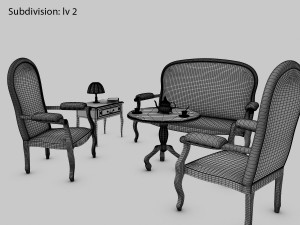 tea time 3D Model