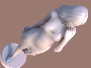 woman walking 3D Print Model