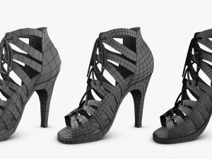 high heeled 3D Model