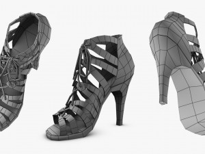 high heeled 3D Model