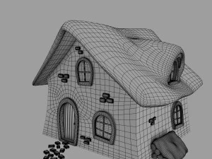 snow house 3D Model