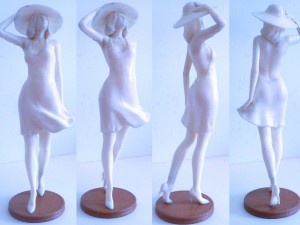 woman walk Modelo de Impressão 3D