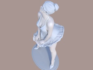 marylin pose 3D 打印模型