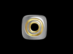 chamfered hollow cube 3D Model