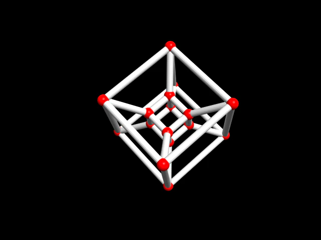 hypercube 3D Model .c4d .max .obj .3ds .fbx .stl .blend 