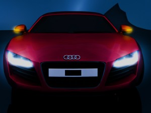 audi car r8 Modelo 3D