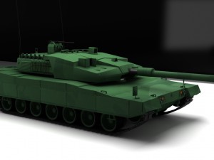 altay tank ing army 3D Model