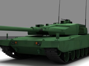 altay tank ing army 3D Model
