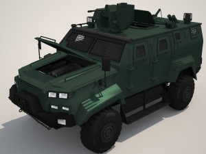 ejder 3d model turksh army 3D Модель