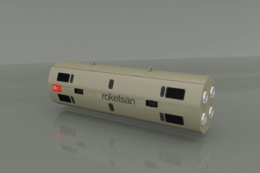 missile cirit and umtas 3D Model .c4d .max .obj .3ds .fbx .stl .blend