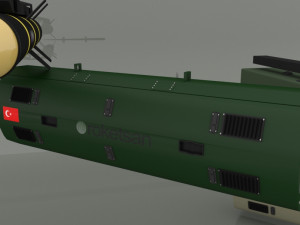 missile cirit and umtas Model 3D