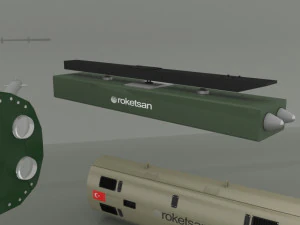 missile cirit and umtas 3D Model