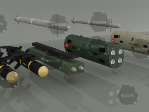 missile cirit and umtas Model 3D