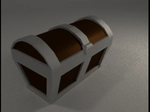 сундук для приданого 3D Модель