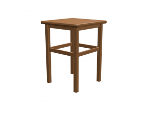 stool 3D 模型