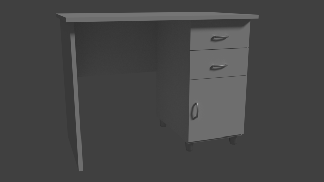 table 3D Model .c4d .max .obj .3ds .fbx .stl .blend 