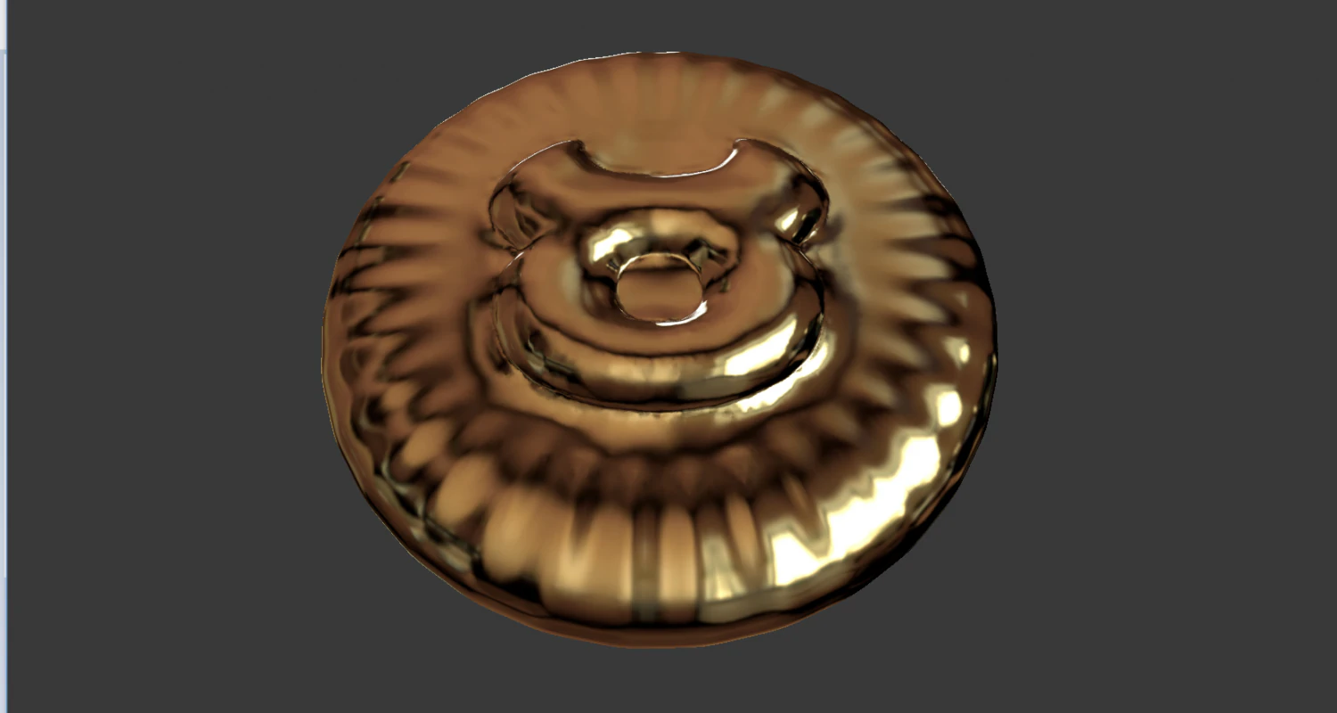 zodiak sign taurus coin 3d print model 3D Print Model .c4d .max .obj .3ds .fbx .stl .blend 