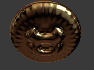 zodiak sign taurus coin 3d print model 3D Print Model