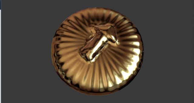zodiak sign sagittarius coin 3d print model 3D Print Model .c4d .max .obj .3ds .fbx .stl .blend 