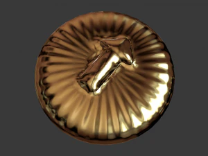 zodiak sign sagittarius coin 3d print model 3D Print Model