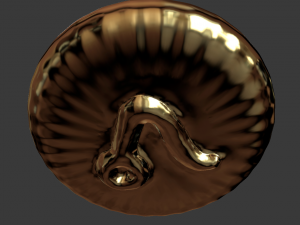 zodiak sign leo coin 3d print model 3D Print Model